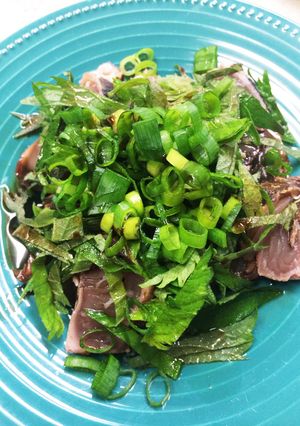 鰹のたたき 好きな食べ方-レシピのメイン写真