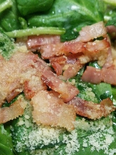 かりかりベーコンとほうれん草のサラダ✿-レシピのメイン写真