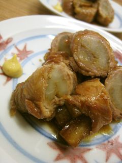 新牛蒡の豚肉巻き煮-レシピのメイン写真