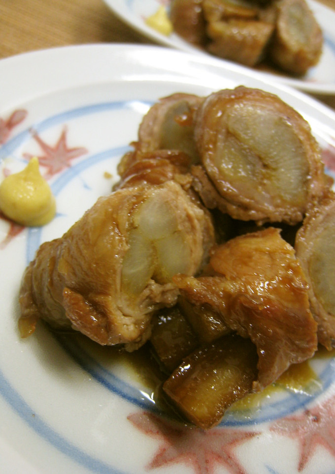 新牛蒡の豚肉巻き煮-レシピのメイン写真