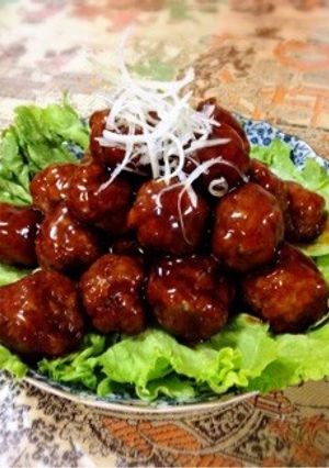 中華風肉団子-レシピのメイン写真