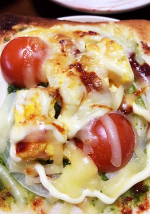 簡単ピザトースト-レシピのメイン写真