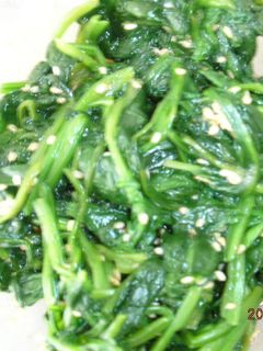 簡単ほうれん草-レシピのメイン写真