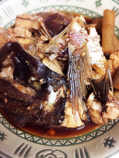 鯛のあら炊き-レシピのメイン写真