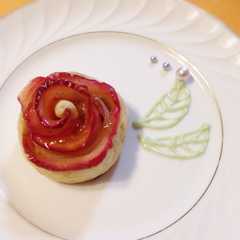 薔薇のアップルパイ-レシピのメイン写真