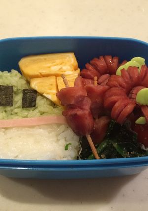 春のはやぶさ弁当-レシピのメイン写真