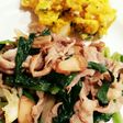 豚肉とエリンギの塩レモン炒め