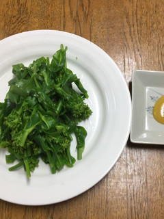 産直農家の「菜の花のおひたし」-レシピのメイン写真