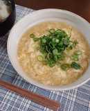 卵としょうがのあんかけうどん