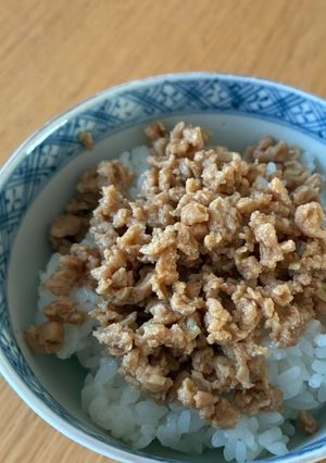 大豆ミートのそぼろふりかけ-レシピのメイン写真
