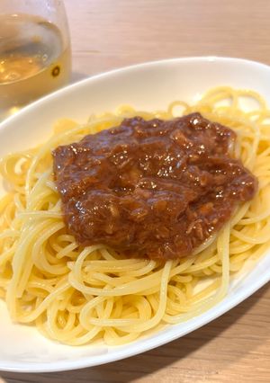ツナのトマト風味パスタ-レシピのメイン写真