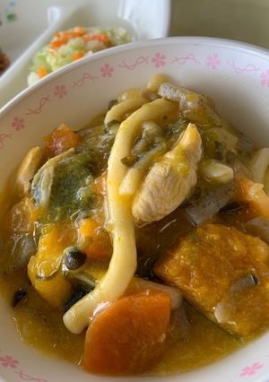 冬至うどん　河内長野市学校給食-レシピのメイン写真