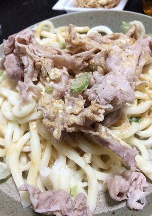 豚しゃぶうどん-レシピのメイン写真