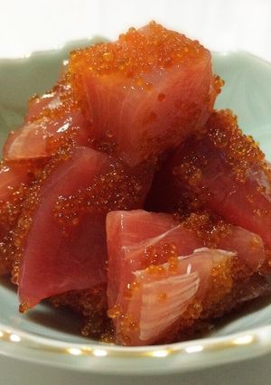 材料2つ‼︎マグロのとびっこ和え☆-レシピのメイン写真