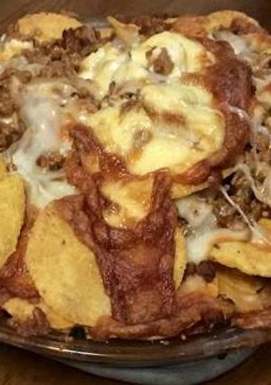 超簡単　オーブンで焼くナチョス-レシピのメイン写真