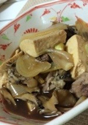 【ルクエ】簡単すぎる肉豆腐-レシピのメイン写真