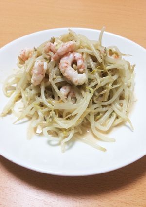 糖質制限！甘エビともやしのマヨ炒め-レシピのメイン写真