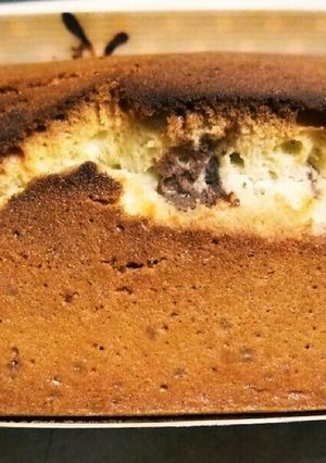 簡単！トースターでマーブルパウンドケーキ-レシピのメイン写真