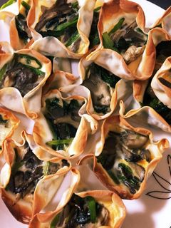 簡単おしゃれ♡餃子の皮でアレンジキッシュ-レシピのメイン写真