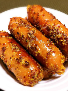 ソーセージの粒マスタード焼き-レシピのメイン写真