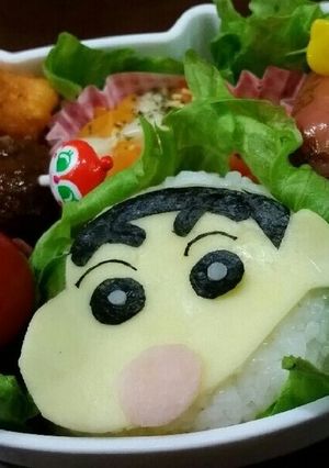 しんちゃん☆キャラ弁-レシピのメイン写真