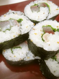 鯖の巻きずし-レシピのメイン写真