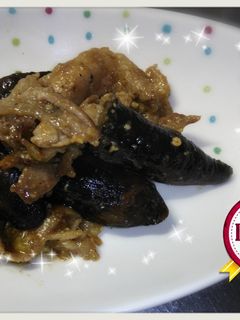 ご飯のおかずに☆ナスと豚肉の味噌炒め-レシピのメイン写真