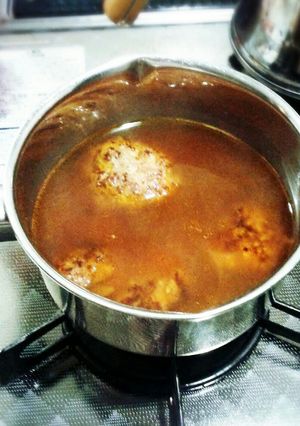 離乳食完了期☆煮込みハンバーグ取り分け-レシピのメイン写真