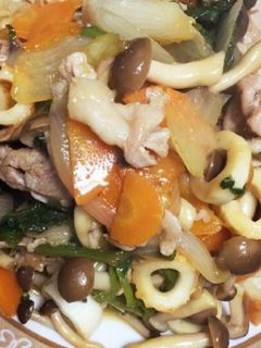 バターしょうゆ風味の野菜炒め-レシピのメイン写真