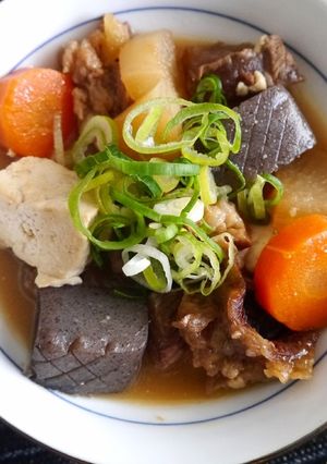 十八番レシピ★牛すじの味噌煮込み-レシピのメイン写真
