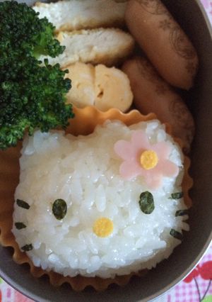 キティーちゃんのキャラ弁♡-レシピのメイン写真