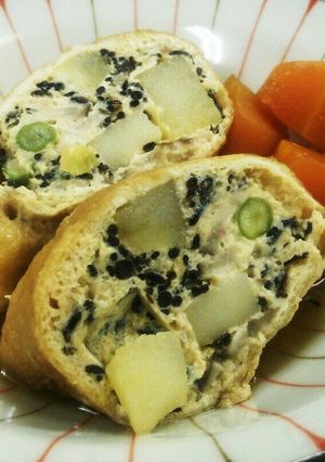 じゃが芋とひじきの袋煮-レシピのメイン写真