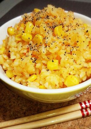 すりおろし人参とツナコーンの炊き込みご飯-レシピのメイン写真