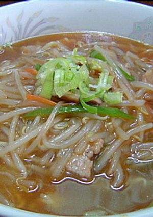 ヘルシーで大満足!もやしあんかけラーメン-レシピのメイン写真