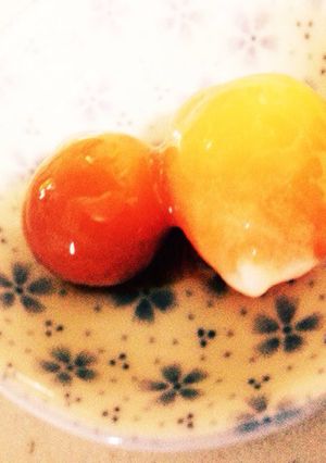 冷凍卵の醤油漬け-レシピのメイン写真