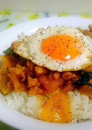 大葉ご飯～ガパオライス風～-レシピのメイン写真