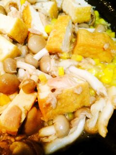 しめじとコーン厚揚げのシーチキン炒め煮-レシピのメイン写真