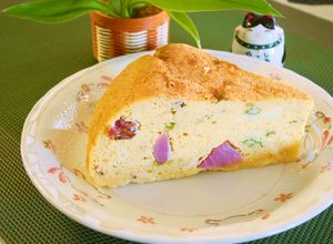 炊飯器で簡単おから豆乳キッシュ★糖質制限-レシピのメイン写真
