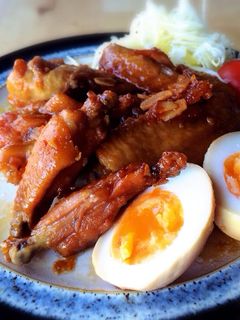 鶏手羽のマーマレード煮-レシピのメイン写真