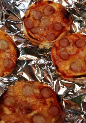 餃子の皮でピザ風☆-レシピのメイン写真