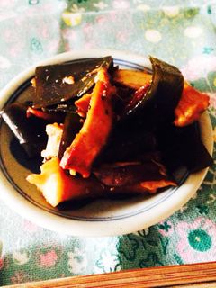 炊飯器で☆昆布しいたけ佃煮☆ピリッと生姜-レシピのメイン写真