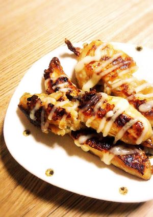 美味♡ささみのマヨ焼き柚子胡椒風味-レシピのメイン写真
