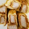 お弁当に!とんかつ入り卵焼き