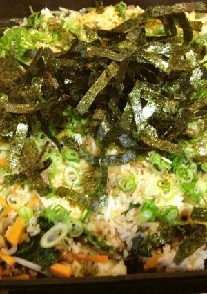 ホットプレートで石焼き風ビビンバ-レシピのメイン写真