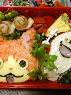 妖怪ウォッチ キャラ弁-レシピのメイン写真