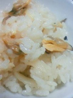 ふっくらあさりご飯♪-レシピのメイン写真