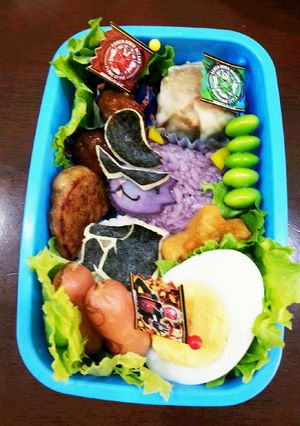 妖怪ウォッチ　ワルニャン☆キャラ弁-レシピのメイン写真