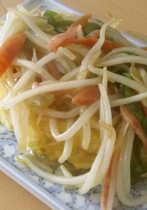 焼きそばの中華蒸し風-レシピのメイン写真