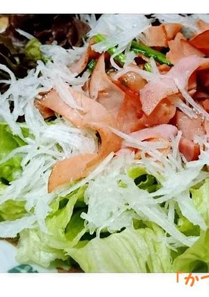 レタス+サニーレタス+こかぶのサラダ-レシピのメイン写真