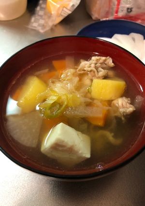 我が家の定番＊さつま汁-レシピのメイン写真